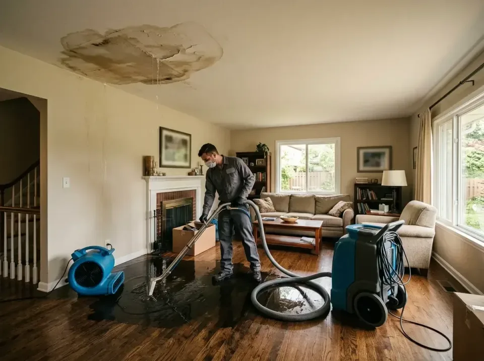 attic-pipe-burst-ceiling-drip-008 — frequently asked questions, Water Damage Restoration & Carpet Care in Dilworth, MN